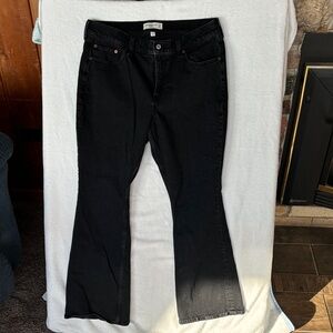 Abercrombie & Fitch Black Boot Cut Jeans
